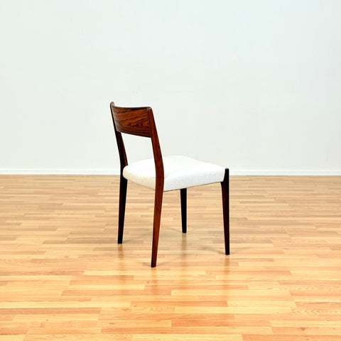 Danish dining chairs in Santos rosewood by Nytorv Møbellager