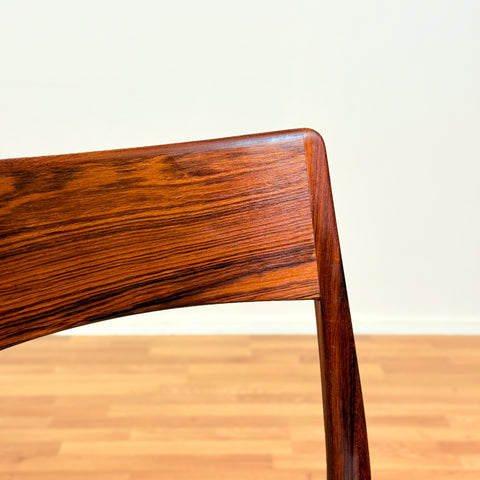 Danish dining chairs in Santos rosewood by Nytorv Møbellager