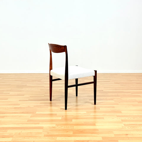 Danish dining chairs in Santos rosewood by Arne Hovmand Olsen