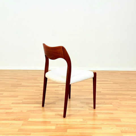 Danish set of 2 dining chairs 'model 71' by Niels O. Møller