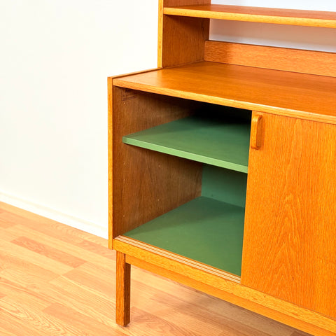 Swedish bookshelf in oak by Bertil Fridhagen for Bodafors
