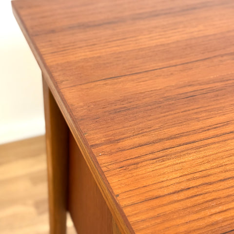 Writing desk in teak, 1950s-60s, Denmark - Beyo Vintage