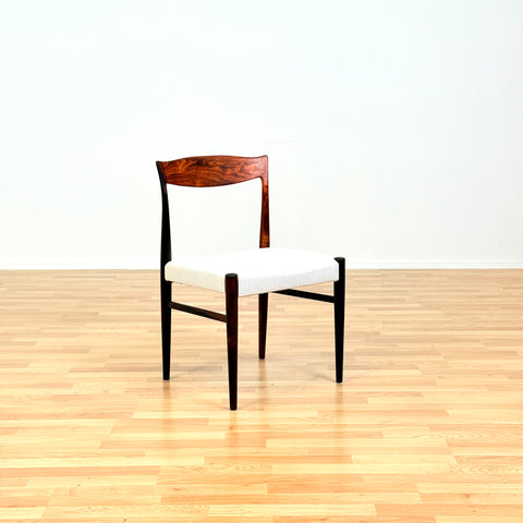 Danish dining chairs in Santos rosewood by Arne Hovmand Olsen