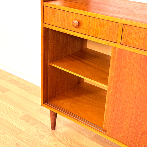 Swedish bookshelf in teak