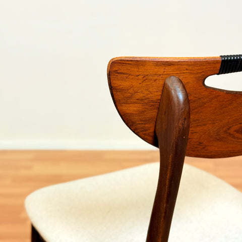 Danish dining chairs in Santos rosewood & teak