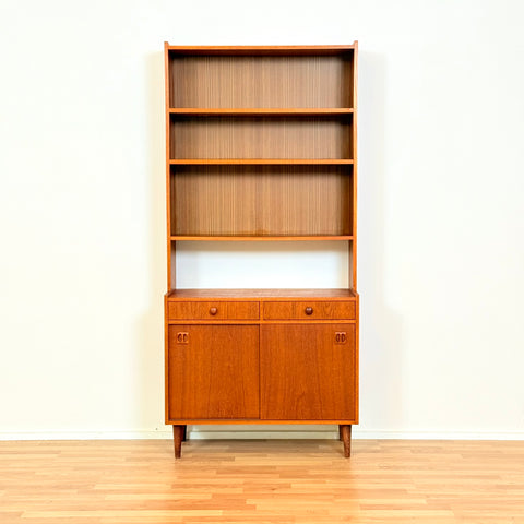 Swedish bookshelf in teak