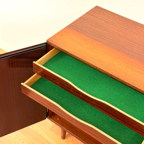 Danish sideboard in Santos rosewood by Omann Jun A/S