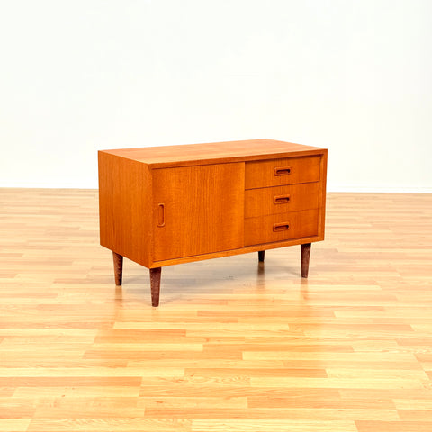 Swedish sideboard in teak & oak