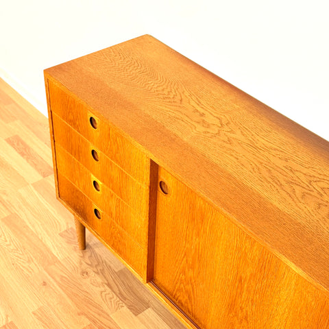 Reserved Danish sideboard in oak by Christensen Jun