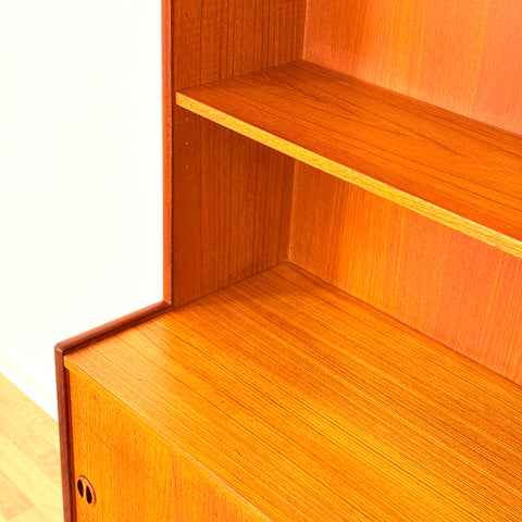 Swedish bookshelf in teak