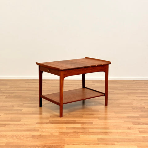 Coffee table in teak by Yngvar Sandström for Seffle Möbelfabrik, 1950s-60s, Sweden