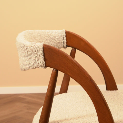Danish dining chairs in beech