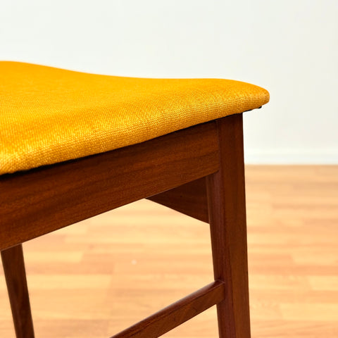 Danish dining chairs in Santos rosewood & beech, model 68 by Faldsled Chairs & Furniture Factory