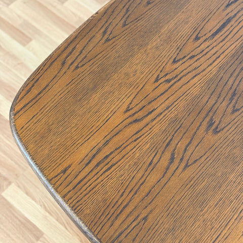 Danish oval dining table in oak by Skovby Møblefabrik