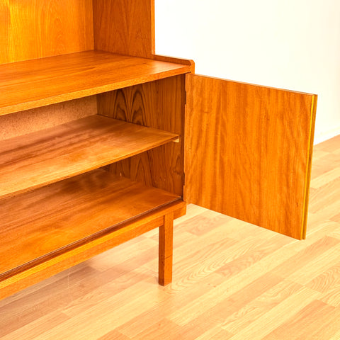 Swedish bookshelf in teak