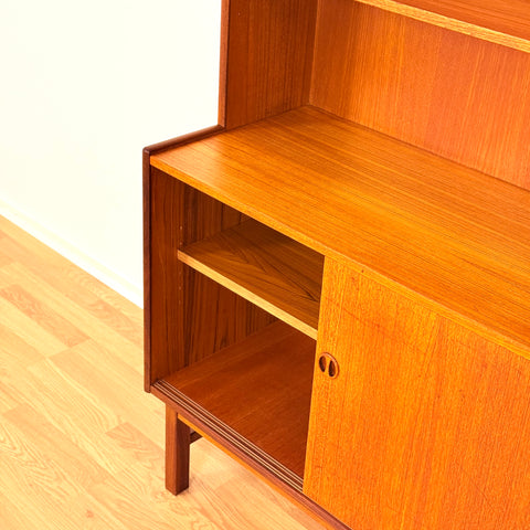 Swedish bookshelf in teak