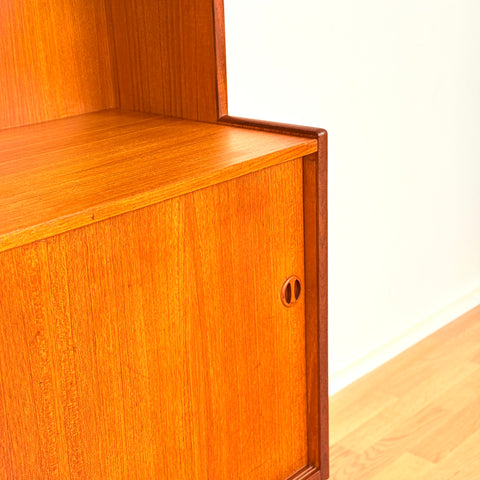 Swedish bookshelf in teak