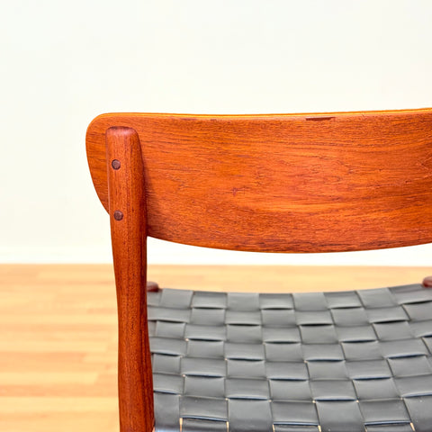 Danish dining chairs in teak