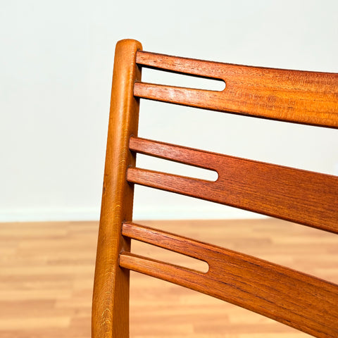 Danish dining chairs in teak & beech by Farstrup, model 219