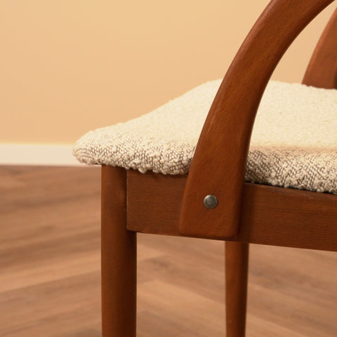 Danish dining chairs in beech