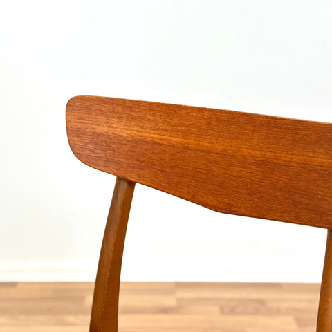 Set of 6 chairs made of teak and beech by Findahl möbelfabrik, 1950s-60s, Denmark - Beyo Vintage