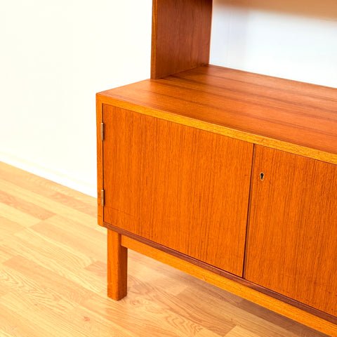 Swedish bookshelf in teak