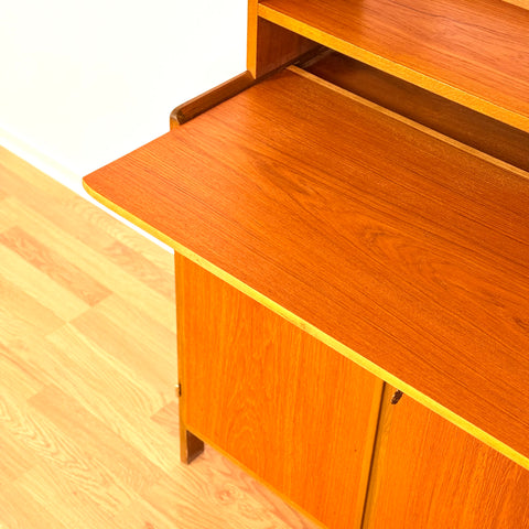 Swedish bookshelf in teak