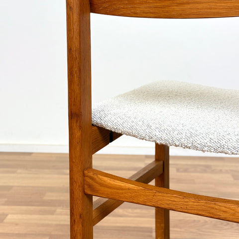 Set of 6 chairs made of teak & beech, 1950s-60s, Denmark - Beyo Vintage