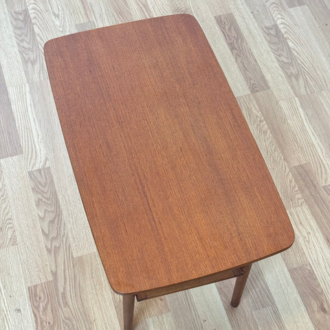 Small coffee table, teak, 1950s-60s.