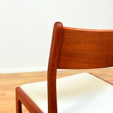 Danish pair of dining chairs in teak by Funder-Schmidt & Madsen