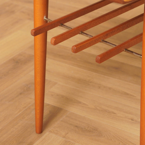 Swedish coffee table in teak & beech