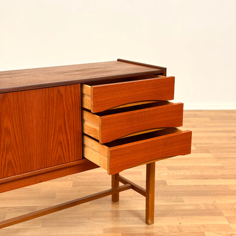 Side table in teak & beech, 1950s-60s, Sweden