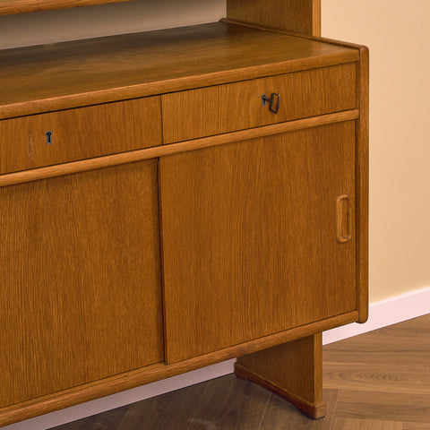 Swedish bookshelf in oak