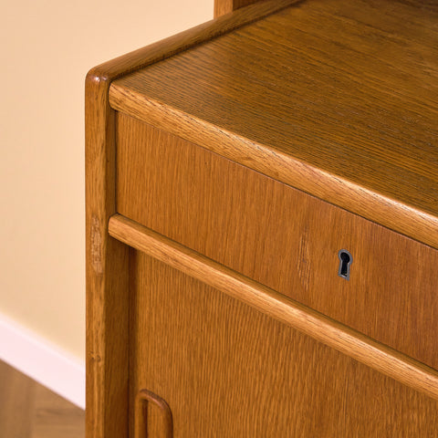 Swedish bookshelf in oak