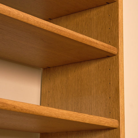 Swedish bookshelf in oak