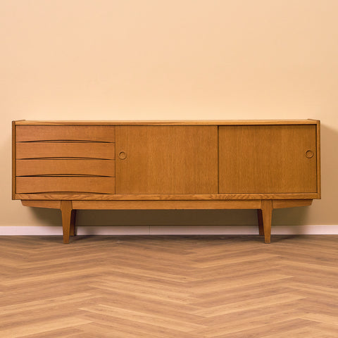 Swedish sideboard in oak by Erik Wørts for IKEA, model 'Ulvö'
