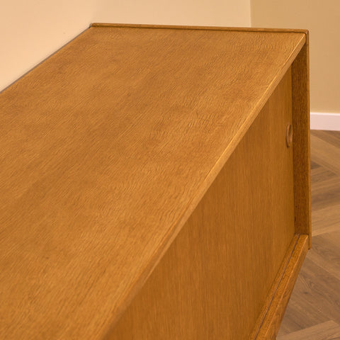 Swedish sideboard in oak by Erik Wørts for IKEA, model 'Ulvö'