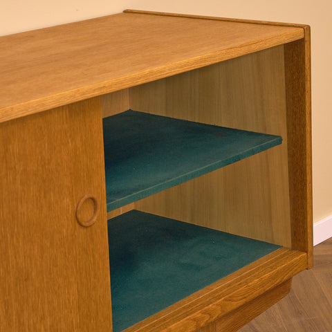 Swedish sideboard in oak by Erik Wørts for IKEA, model 'Ulvö'