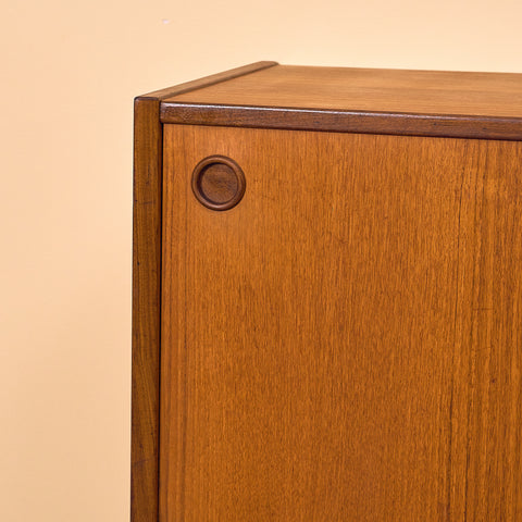 Swedish sideboard in teak and beech