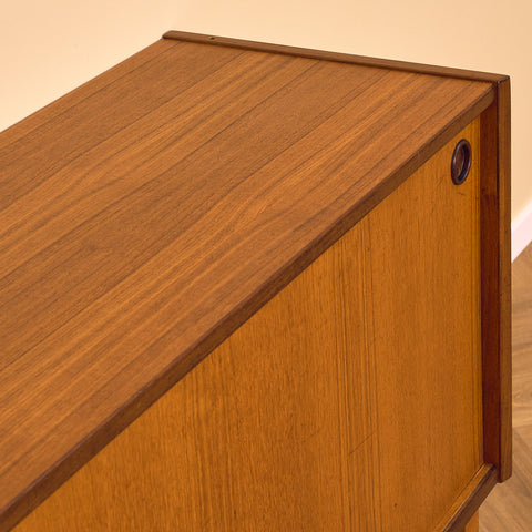 Swedish sideboard in teak and beech