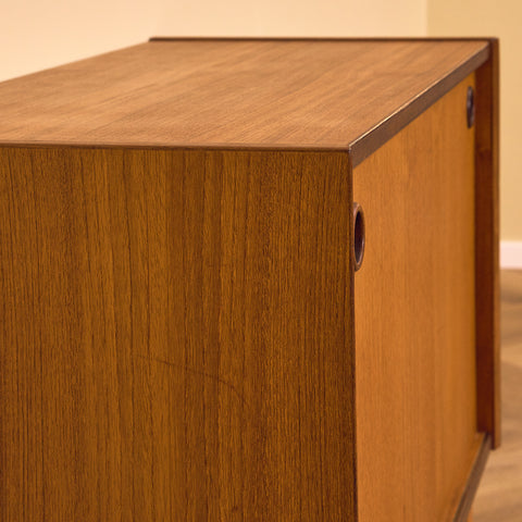 Swedish sideboard in teak and beech