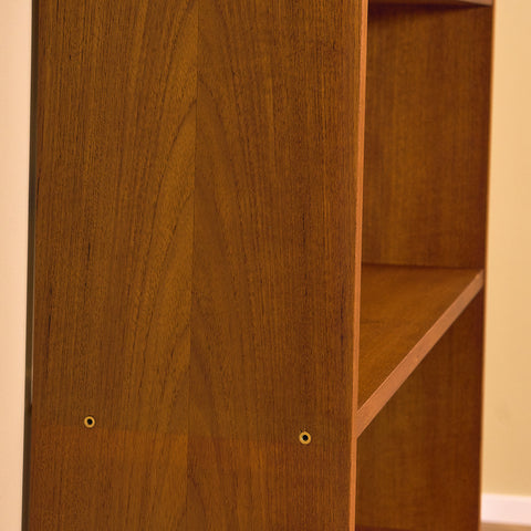 Swedish polyform shelving system in teak