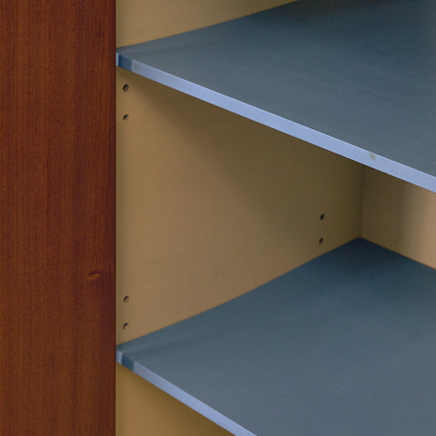 Swedish highboard in mahogany and beech