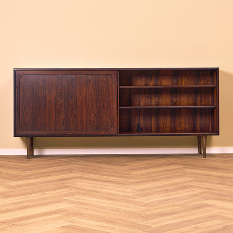 Danish sideboard in Santos rosewood by Severin Hansen for Haslev Möbelsnedkeri