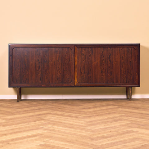 Danish sideboard in Santos rosewood by Severin Hansen for Haslev Möbelsnedkeri