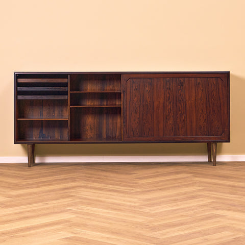 Danish sideboard in Santos rosewood by Severin Hansen for Haslev Möbelsnedkeri