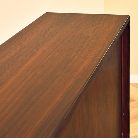 Danish sideboard in Santos rosewood by Severin Hansen for Haslev Möbelsnedkeri