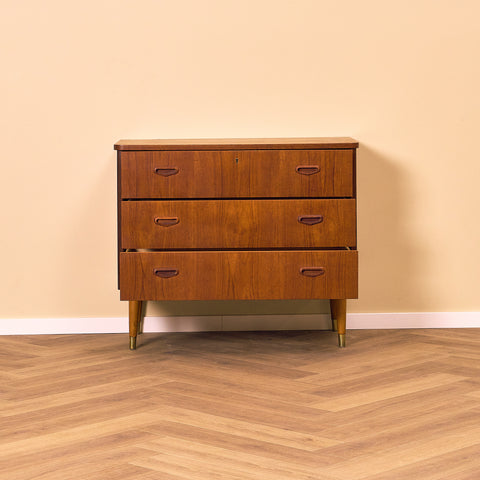 Swedish chest of drawers in teak
