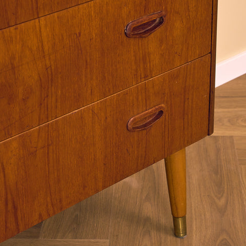 Swedish chest of drawers in teak