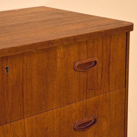 Swedish chest of drawers in teak